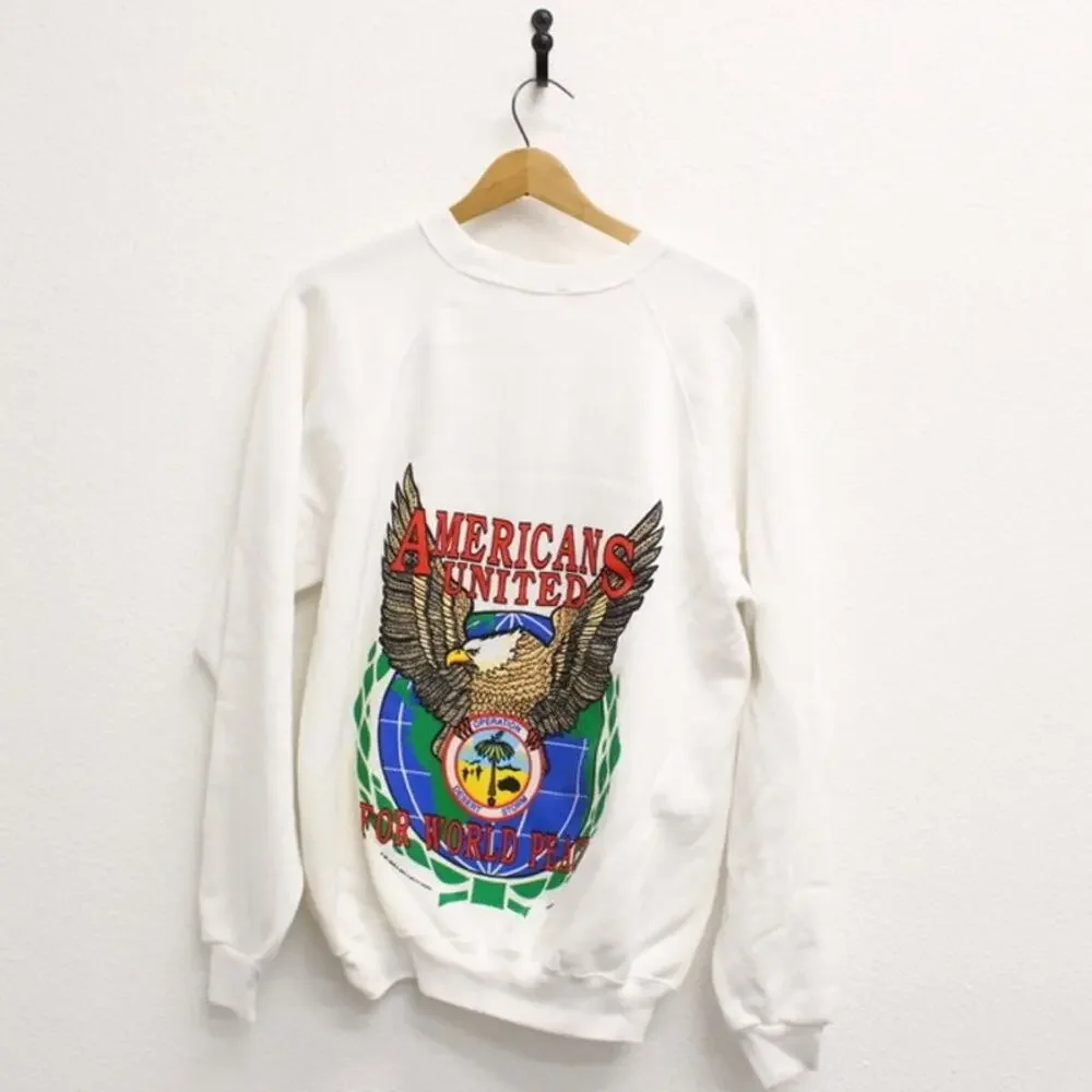 Vintage Operation Desert Storm Sweatshirt XL